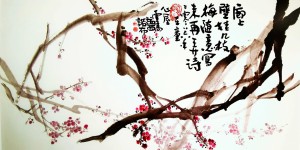 佛陀诗画 恭赏有感赋诗二首
